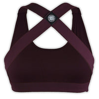 Crossback Sportsbra: Maroon