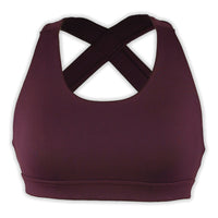 Crossback Sportsbra: Maroon