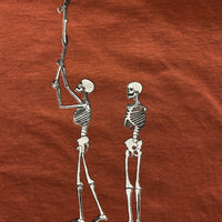 Bone Clip Print Tee: SandStorm