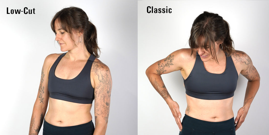 Crossback Sportsbra: Charcoal