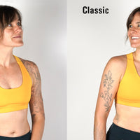 Crossback Sportsbra: Yellow