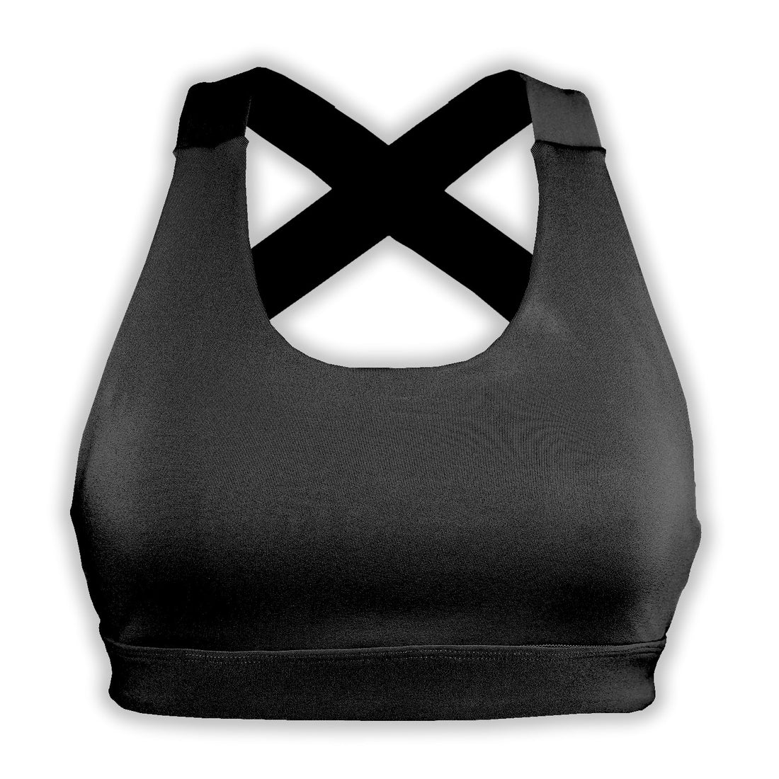 Crossback Sportsbra: Black