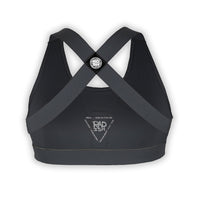Crossback Sportsbra: Charcoal
