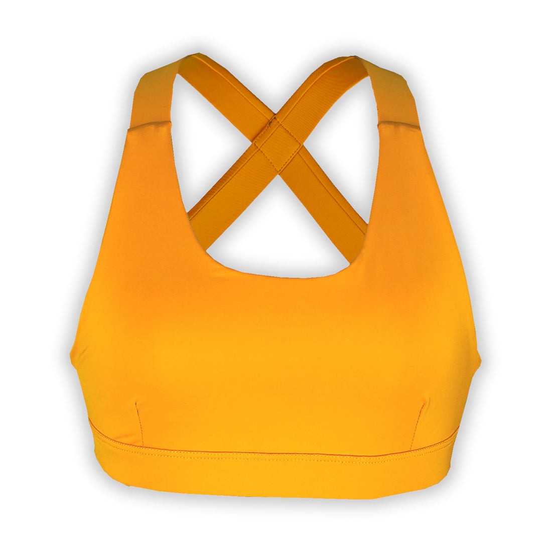 Crossback Sportsbra: Yellow