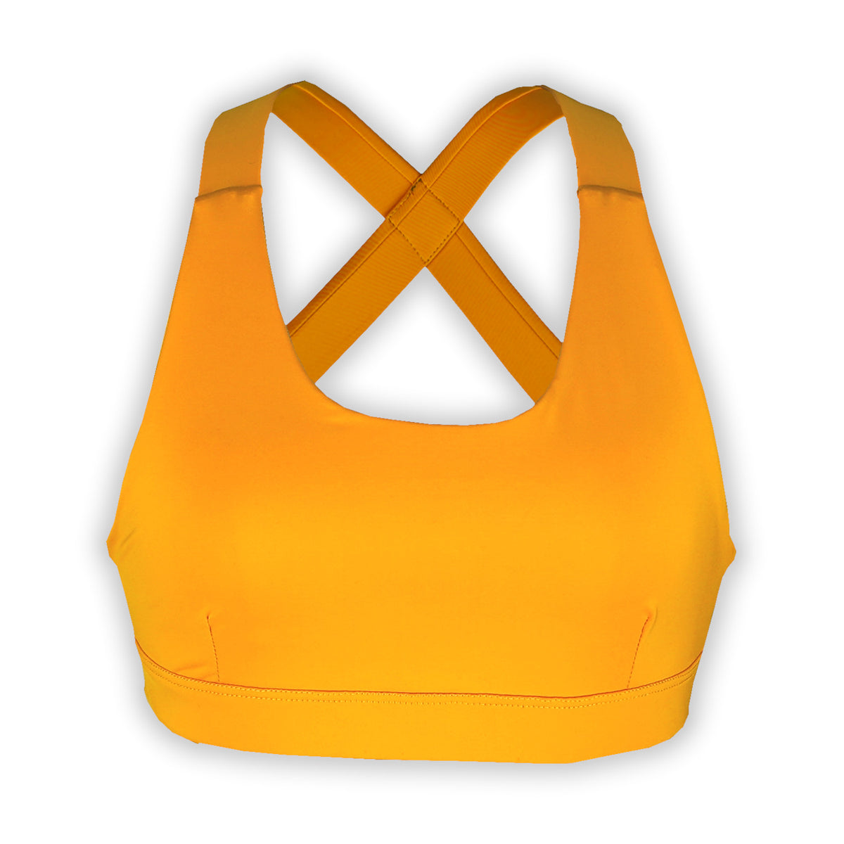 Crossback Sportsbra: Yellow – RDSH