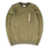 RDSH Women's Pocket Sweater: Olive