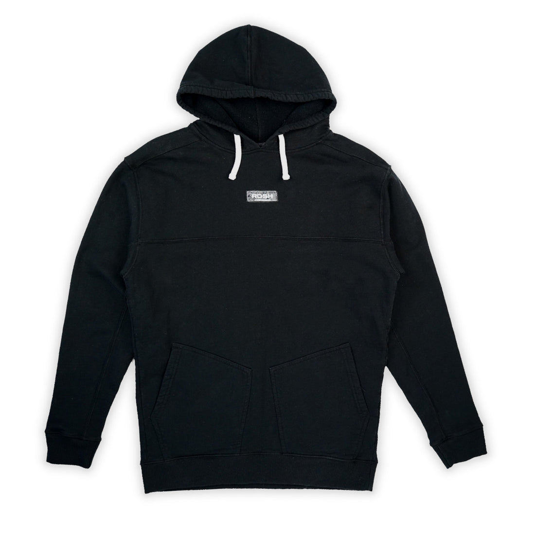 RDSH Punk Print Hoodie: Black