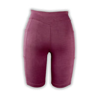 Sunrise Biker Short: Blackberry