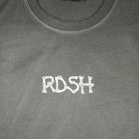 Bone Clip Print LS Crop: Stormy