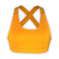Crossback Sportsbra: Yellow