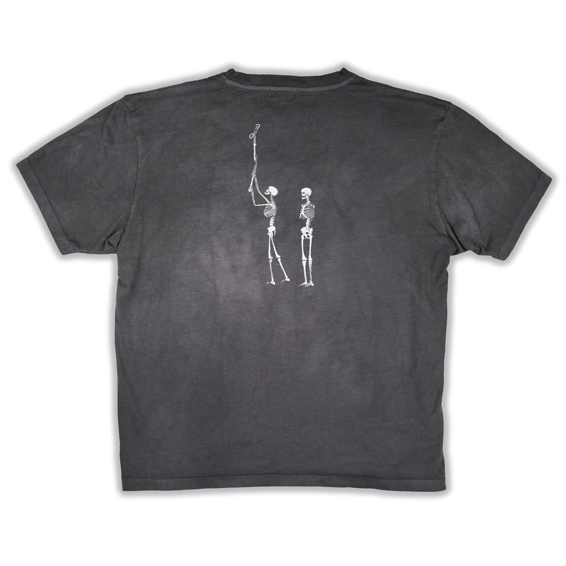 Bone Clip Print Tee: Stormy